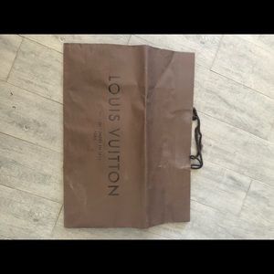 Louis Vuitton shopping bag